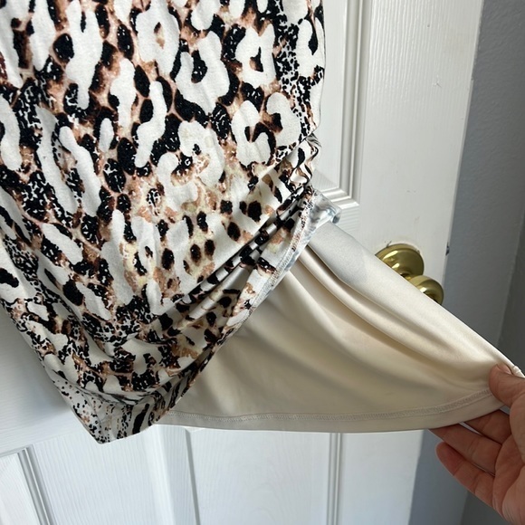 BEBE STRETCHY MIDI‎ DRESS - Picture 9 of 13